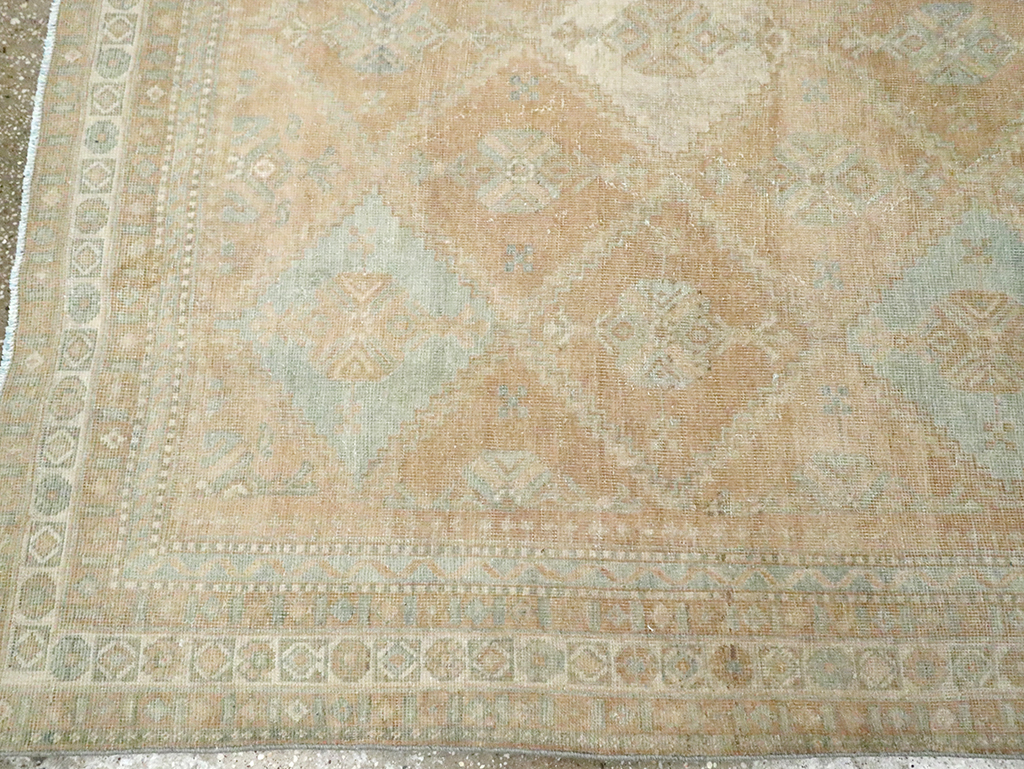 Vintage Persian Afshar Accent Rug, No.29916 - Gss