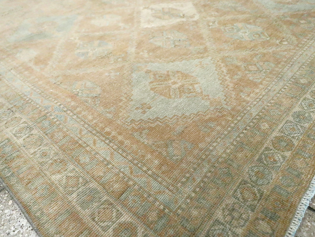 Vintage Persian Afshar Accent Rug, No.29916 - Gss