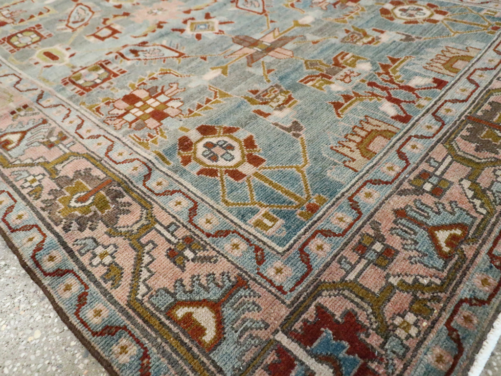 Vintage Persian Malayer Accent Rug, No.29917 - Gss