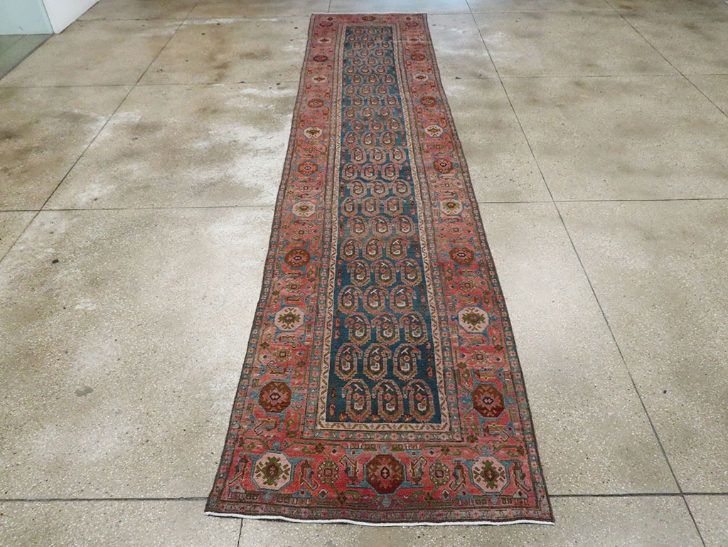Vintage Persian Malayer Runner, No.29920 - Gss