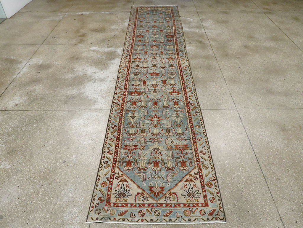 Vintage Persian Malayer Runner, No.29923 - Gss