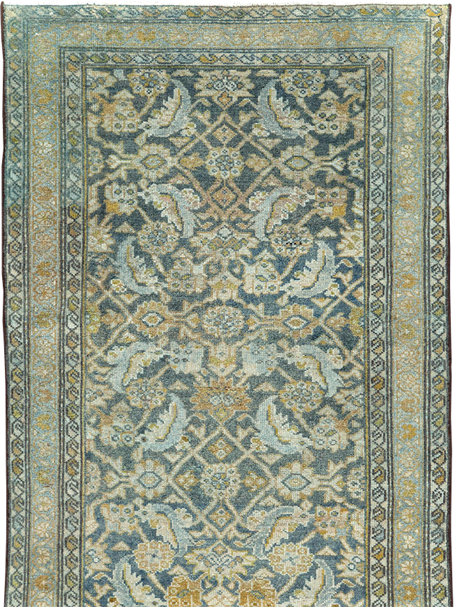 Antique Persian Malayer Runner, No.29924 - Gss