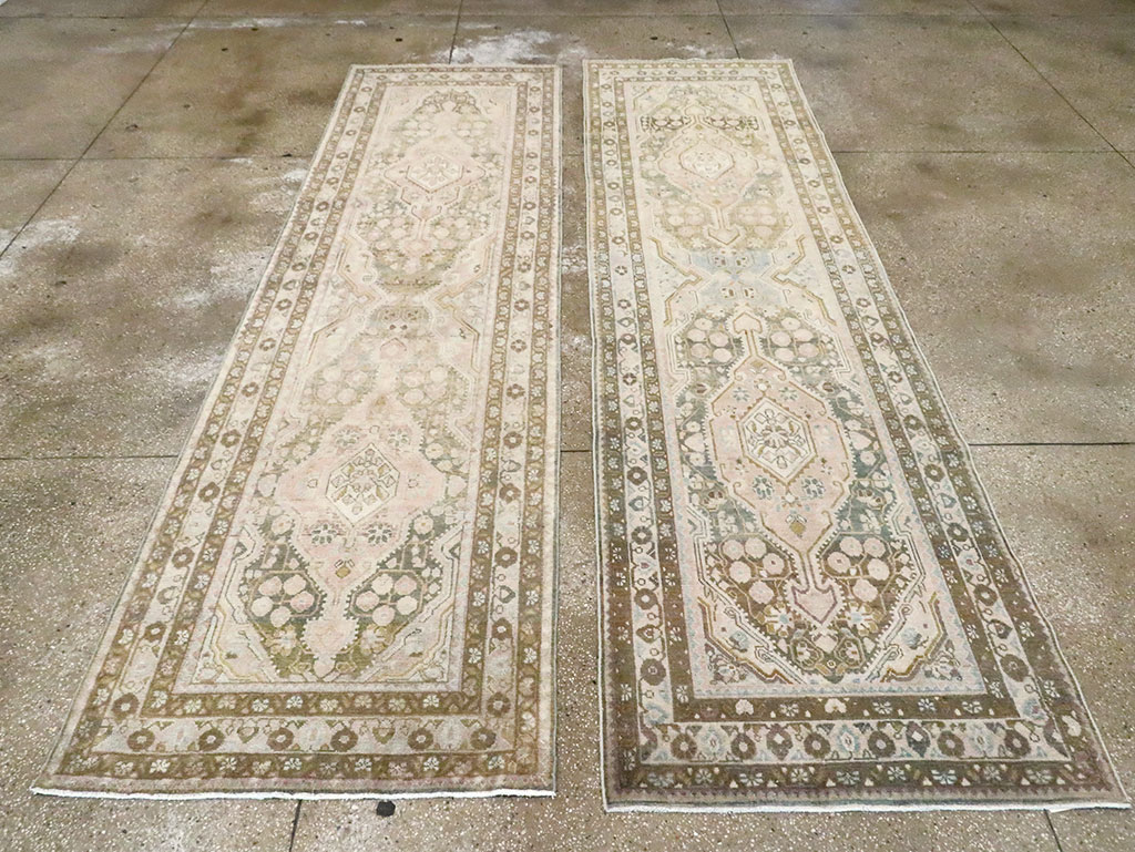 Vintage Persian Malayer Runner (Pair: 1 of 2), No.29926 - Gss