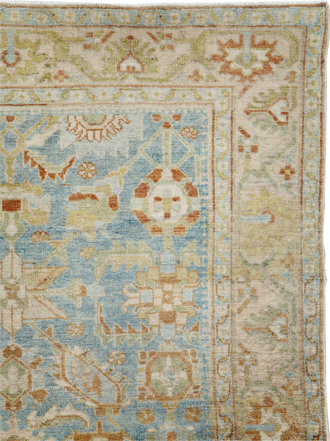 Vintage Persian Malayer Accent Rug, No.29927 - Gss