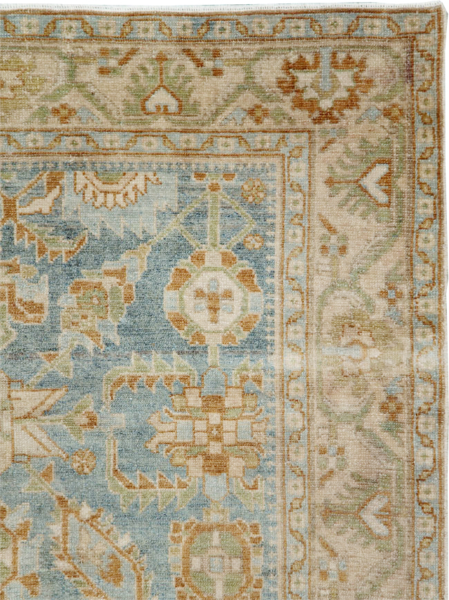 Vintage Persian Malayer Accent Rug, No.29927 - Gss