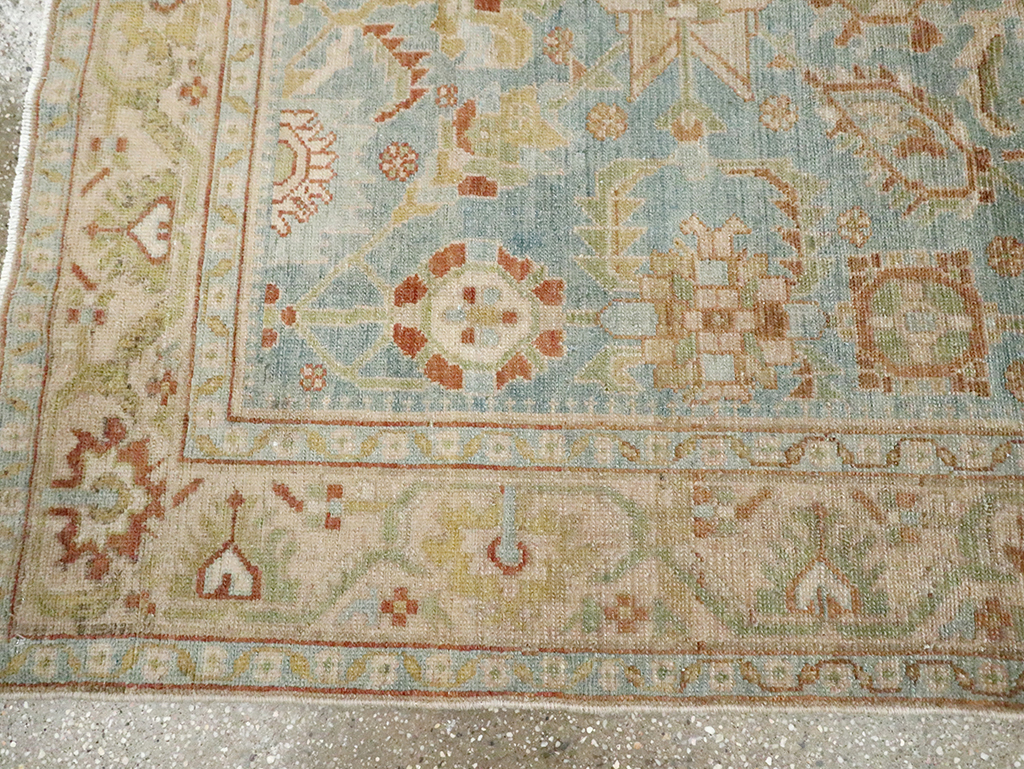 Vintage Persian Malayer Accent Rug, No.29927 - Gss