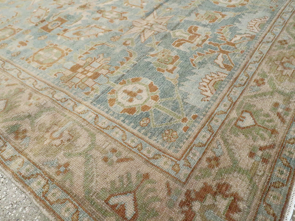 Vintage Persian Malayer Accent Rug, No.29927 - Gss