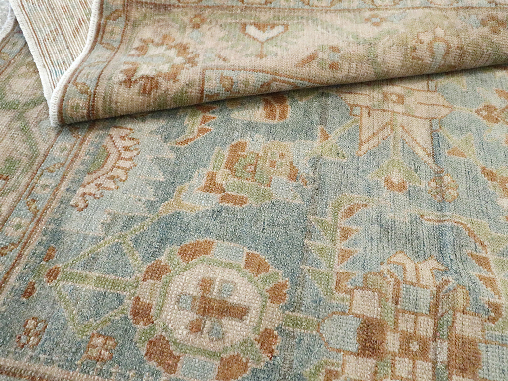 Vintage Persian Malayer Accent Rug, No.29927 - Gss