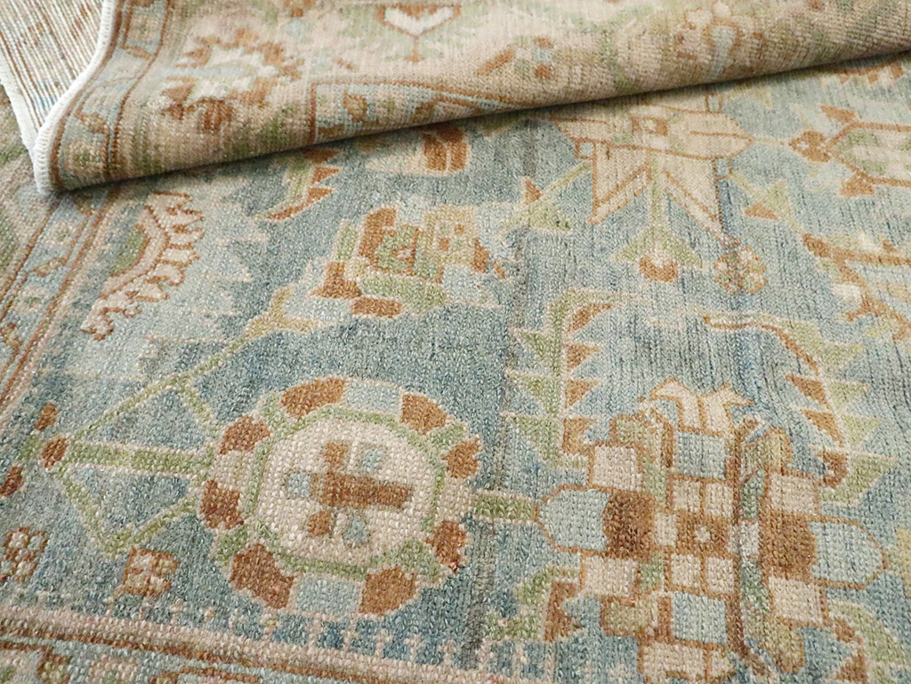 Vintage Persian Malayer Accent Rug, No.29927 - Gss