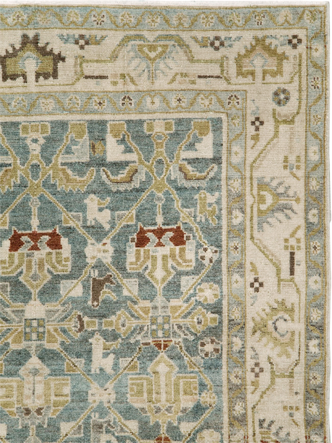 Vintage Persian Malayer Rug, No.29929 - Gss