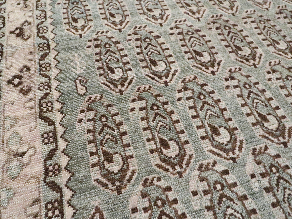 Vintage Persian Malayer Accent Rug, No.29932 - Gss