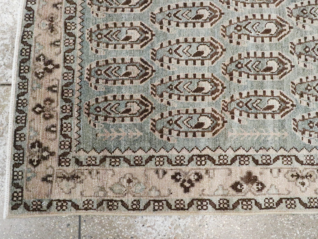 Vintage Persian Malayer Accent Rug, No.29932 - Gss