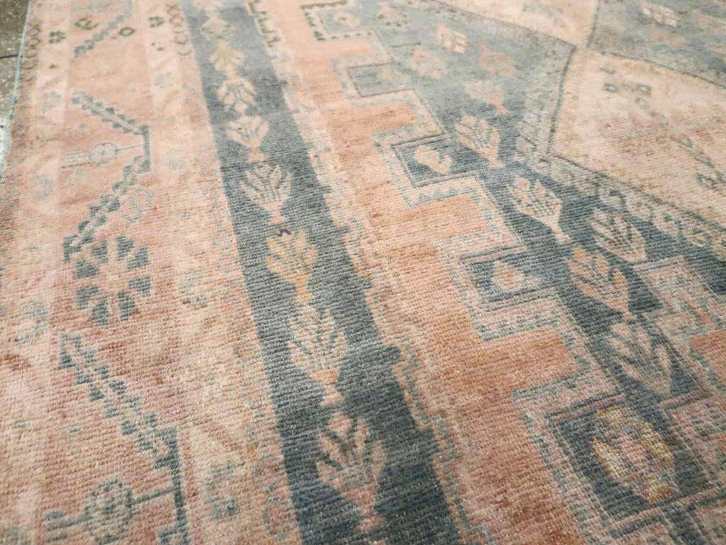 Vintage Persian Afshar Accent Rug, No.29934 - Gss