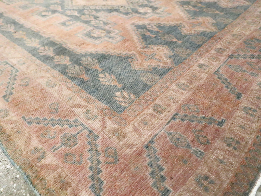 Vintage Persian Afshar Accent Rug, No.29934 - Gss