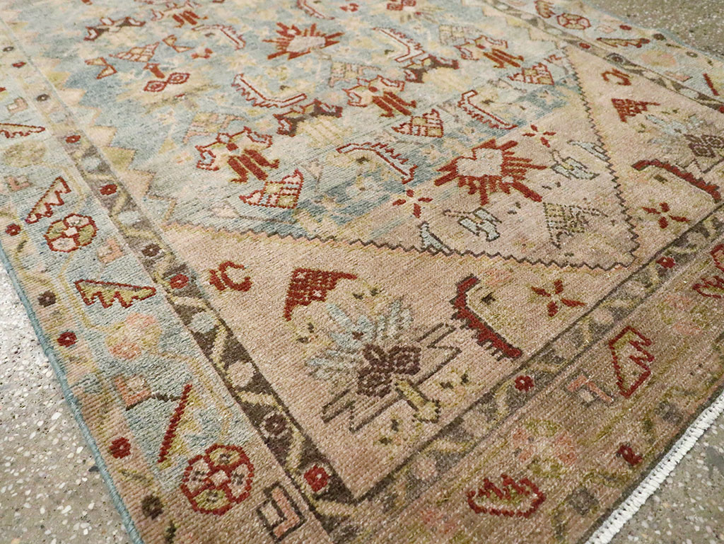 Vintage Persian Malayer Runner, No.29936 - Gss