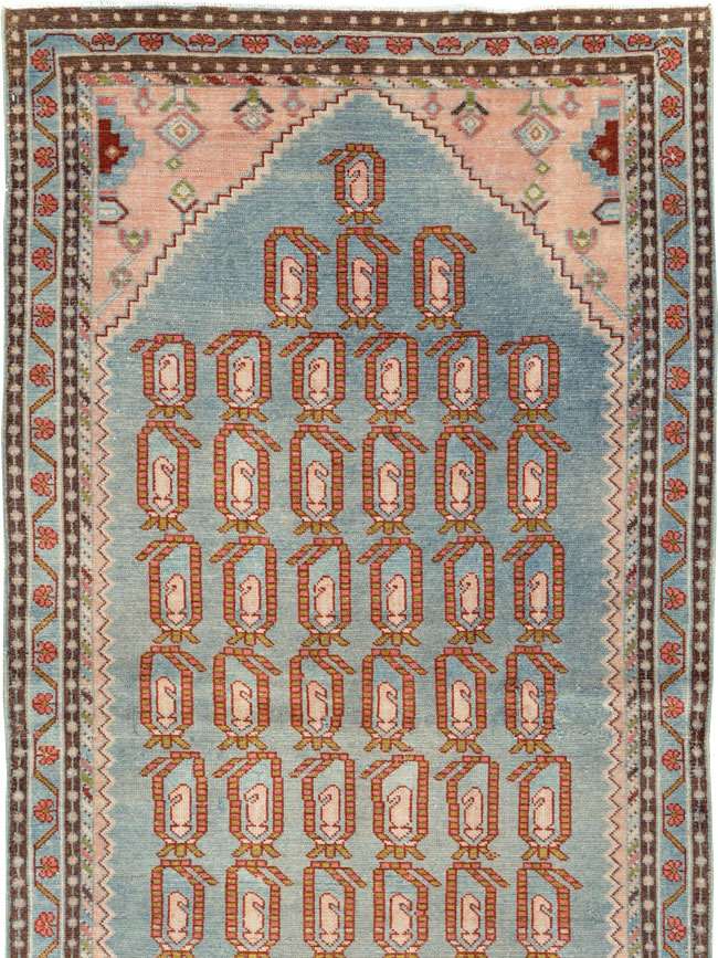Vintage Persian Malayer Runner, No.29938 - Gss