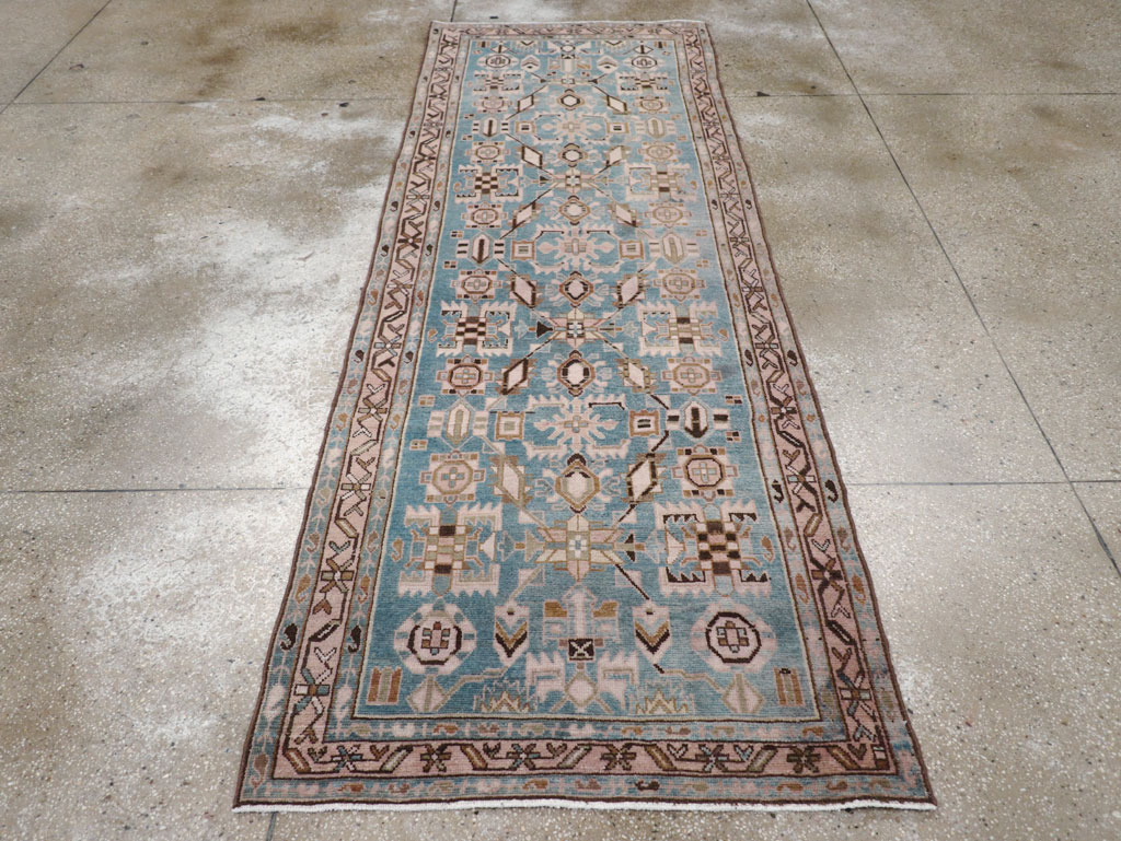 Vintage Persian Malayer Runner, No.29939 - Gss