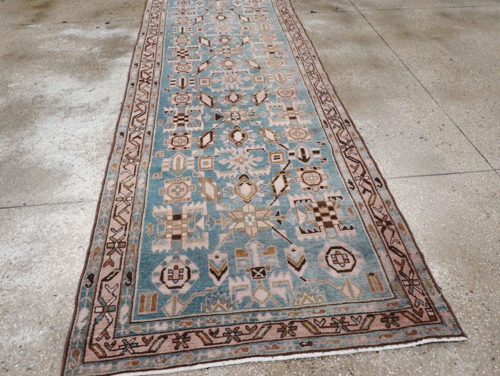 Vintage Persian Malayer Runner, No.29939 - Gss