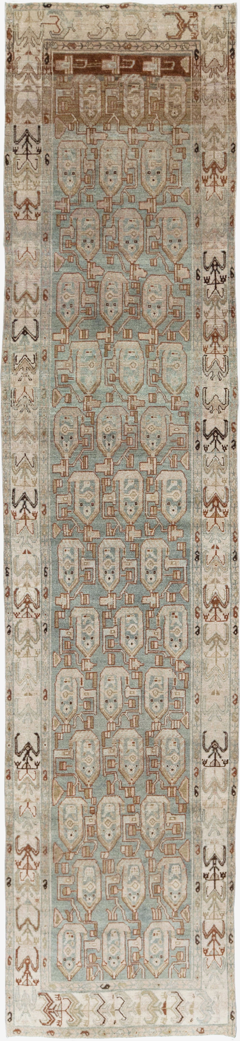 Antique Persian Malayer Runner (Pair: 2 of 2), No.29941 - Gss