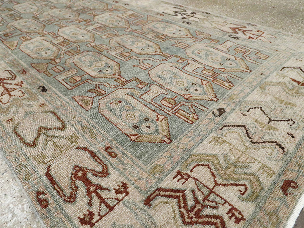 Antique Persian Malayer Runner (Pair: 2 of 2), No.29941 - Gss