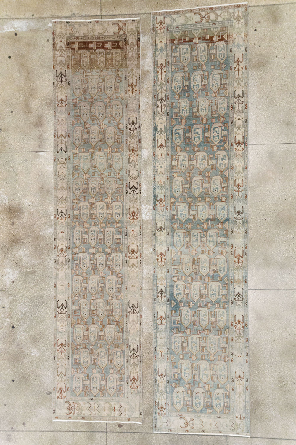 Antique Persian Malayer Runner (Pair: 2 of 2), No.29941 - Gss
