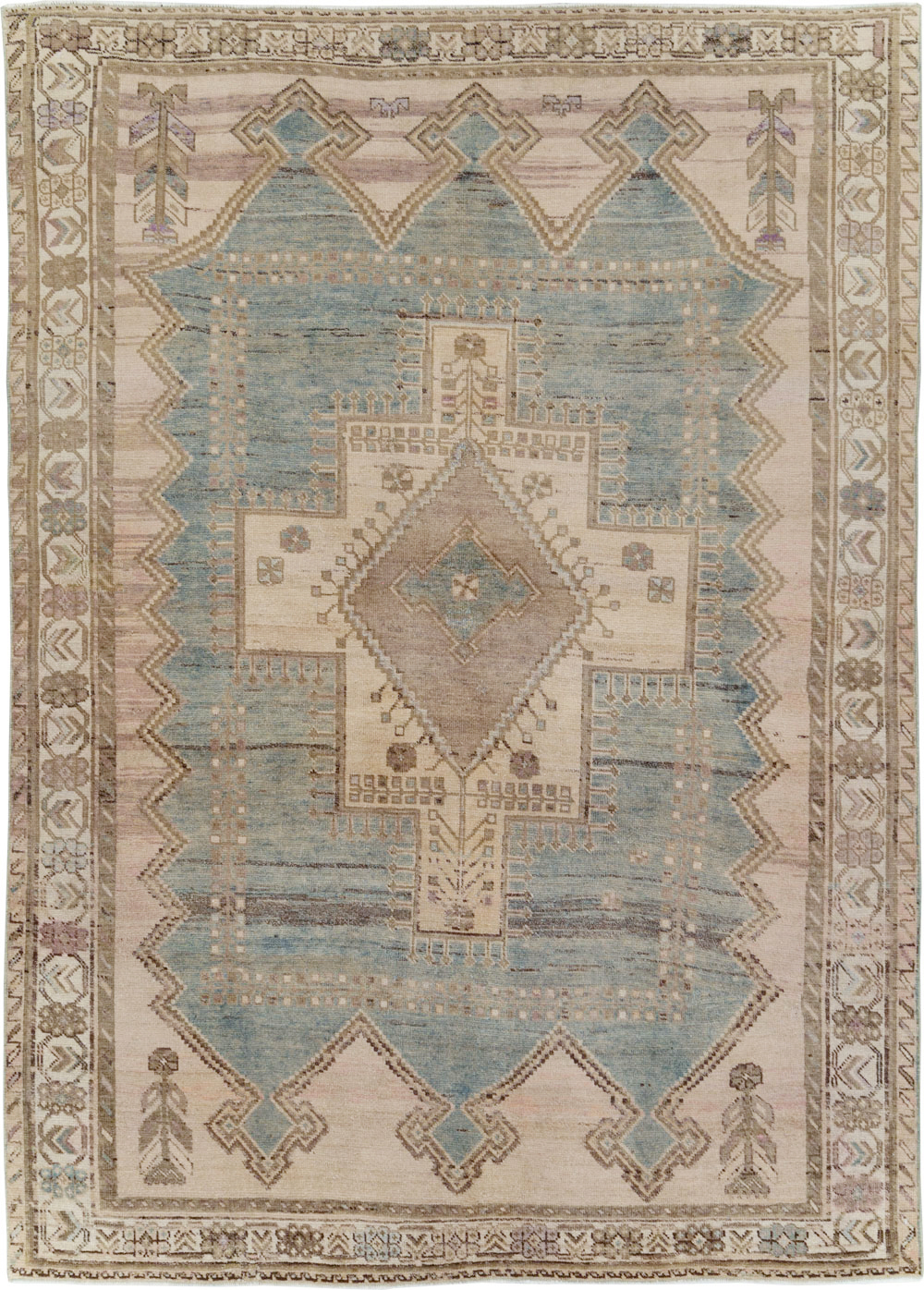 Vintage Persian Afshar Rug, No.29943 - Gss