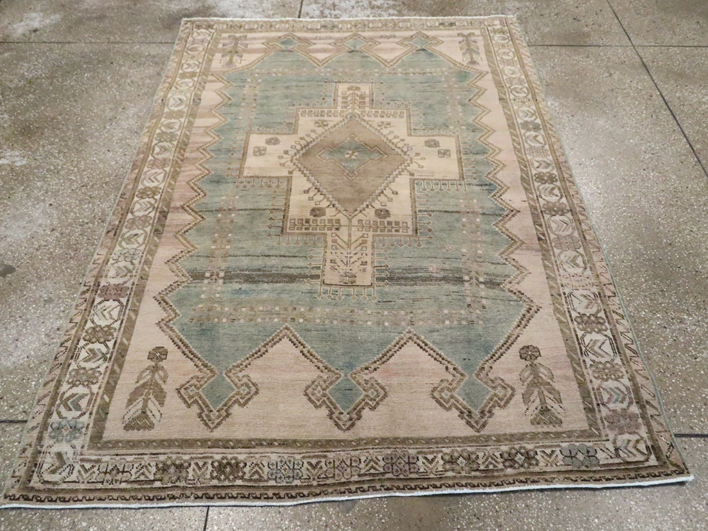 Vintage Persian Afshar Rug, No.29943 - Gss