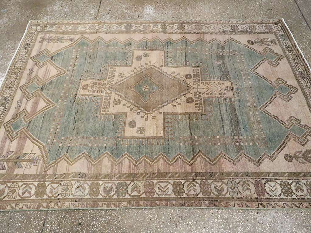 Vintage Persian Afshar Rug, No.29943 - Gss