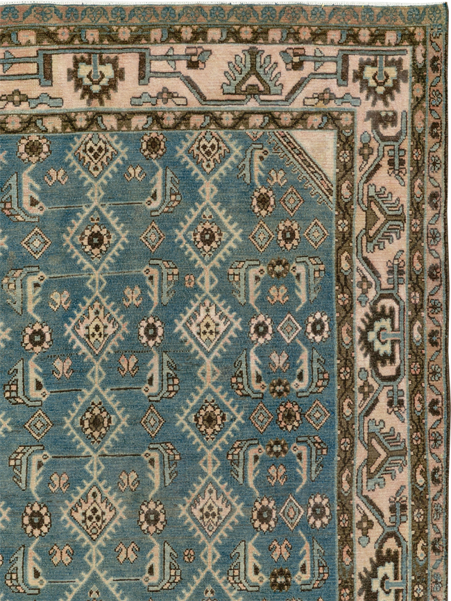 Vintage Persian Malayer Accent Rug, No.29947 - Gss
