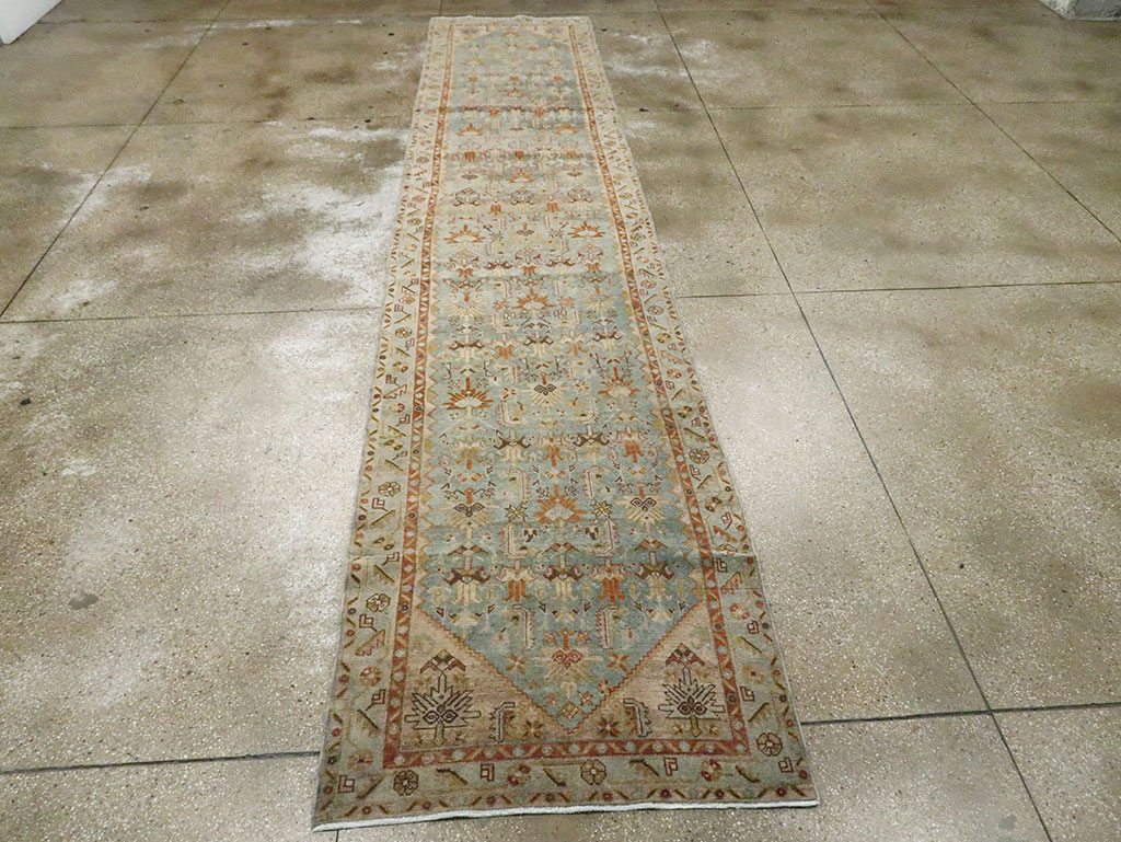 Vintage Persian Malayer Runner, No.29948 - Gss