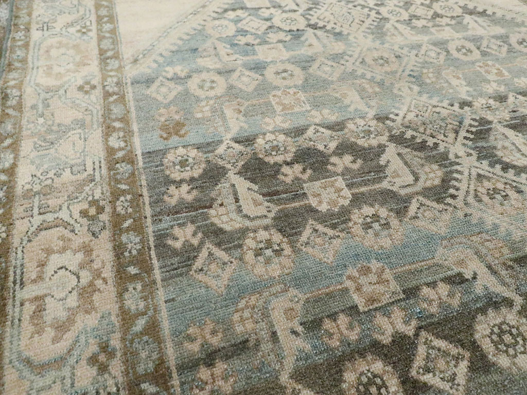 Vintage Persian Malayer Accent Rug, No.29950 - Gss