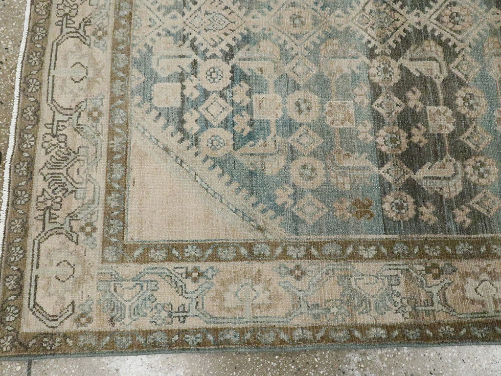 Vintage Persian Malayer Accent Rug, No.29950 - Gss