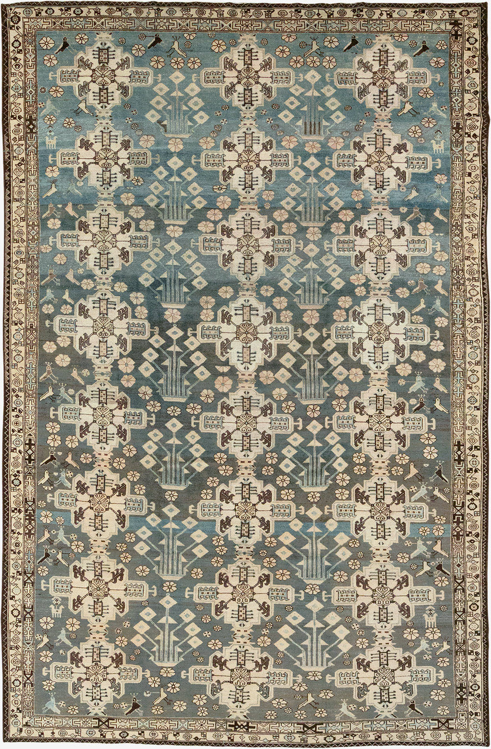 Vintage Persian Malayer Carpet, No.29952 - Gss