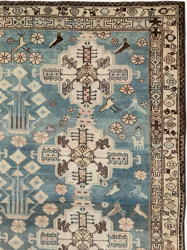 Vintage Persian Malayer Carpet, No.29952 - Gss
