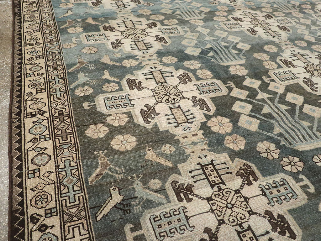 Vintage Persian Malayer Carpet, No.29952 - Gss