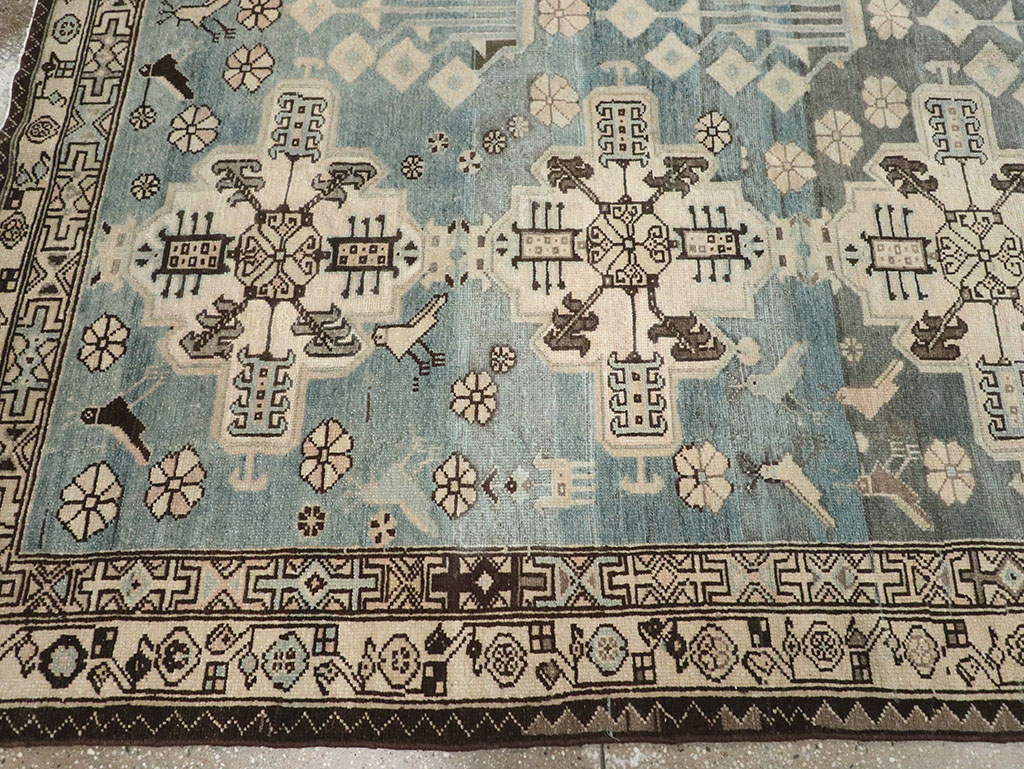 Vintage Persian Malayer Carpet, No.29952 - Gss