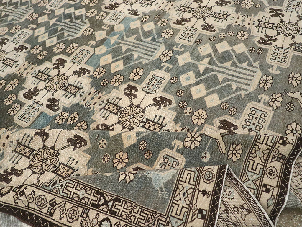 Vintage Persian Malayer Carpet, No.29952 - Gss