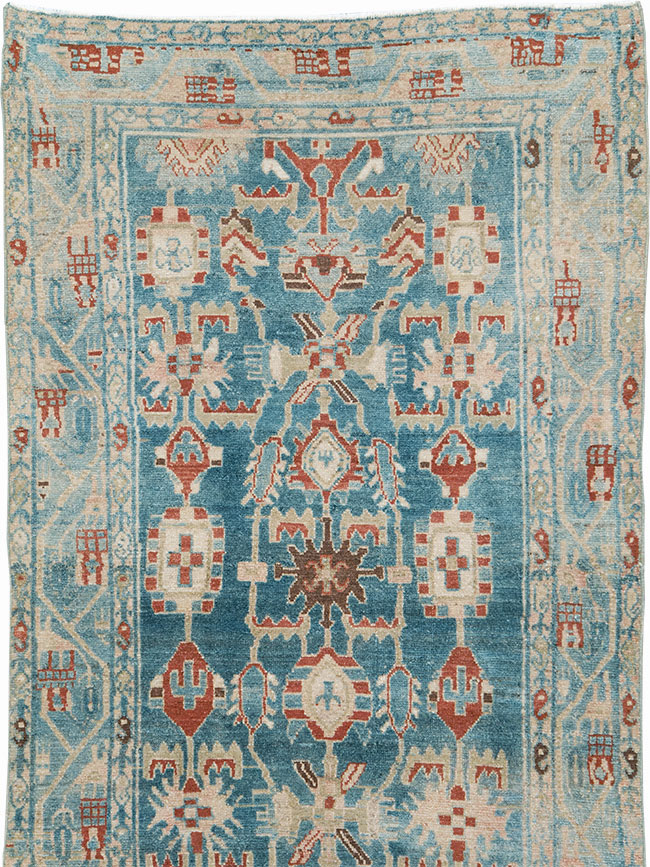 Vintage Persian Malayer Long Runner, No.29953 - Gss