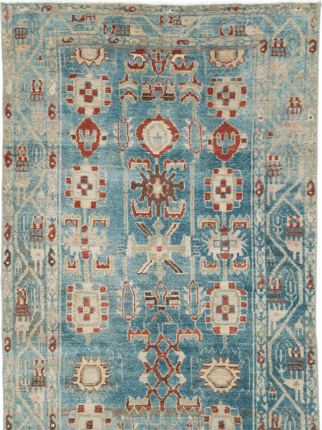 Vintage Persian Malayer Long Runner, No.29953 - Gss
