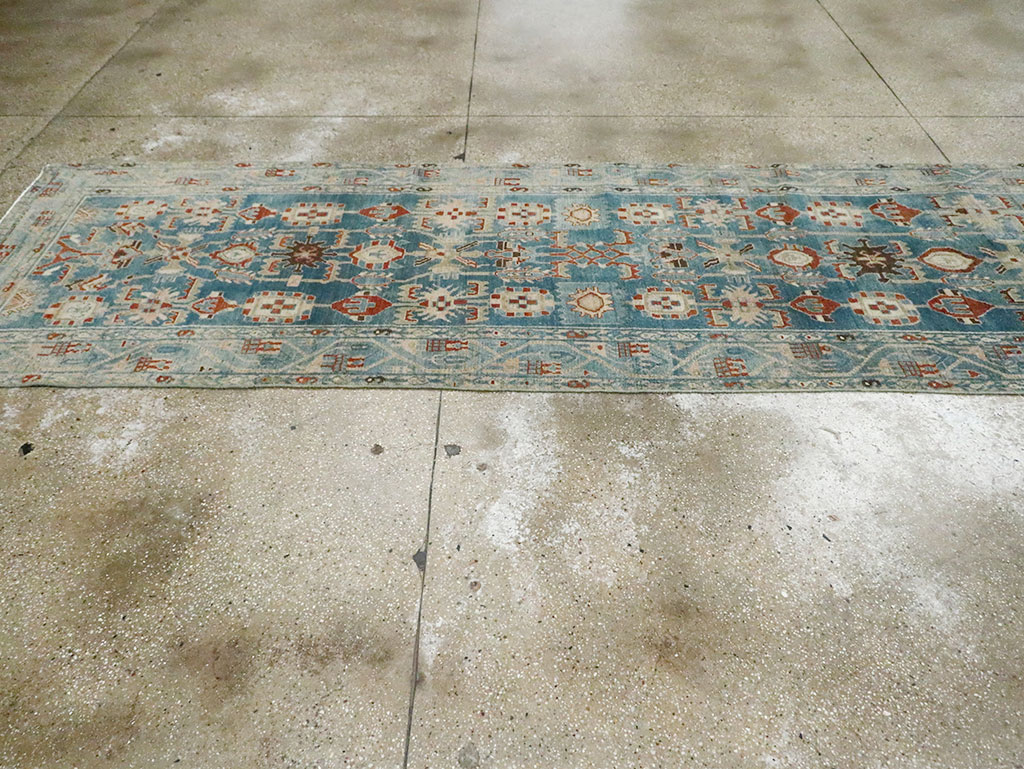 Vintage Persian Malayer Long Runner, No.29953 - Gss