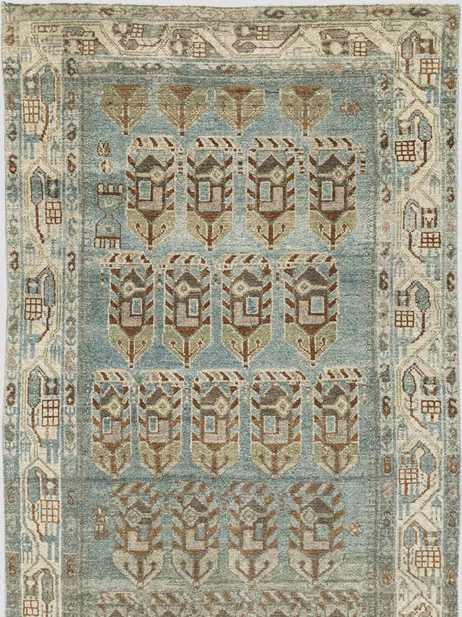 Vintage Persian Malayer Runner, No.29957 - Gss
