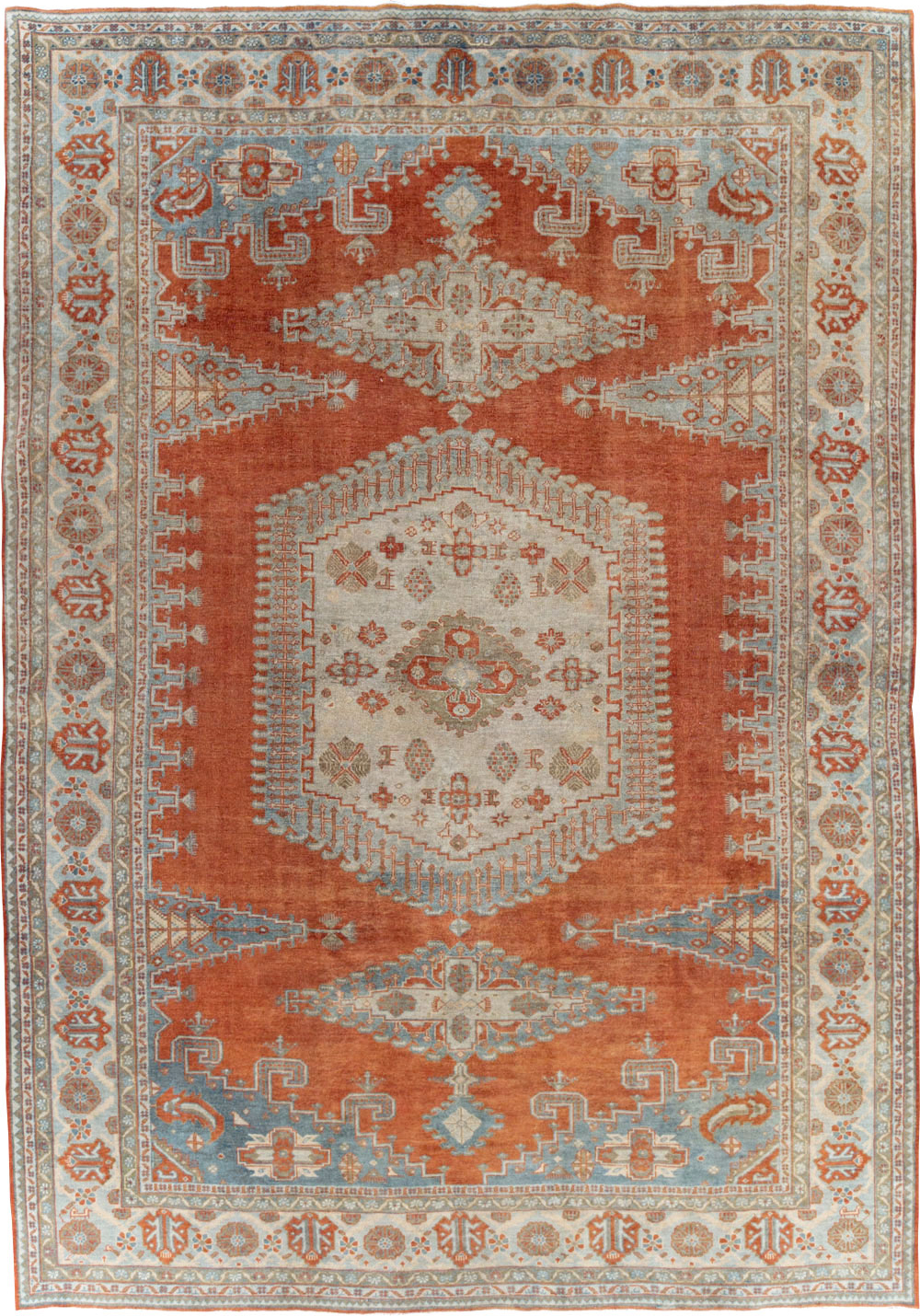 Vintage Persian Veece Room Size Carpet, No.29958 - Gss