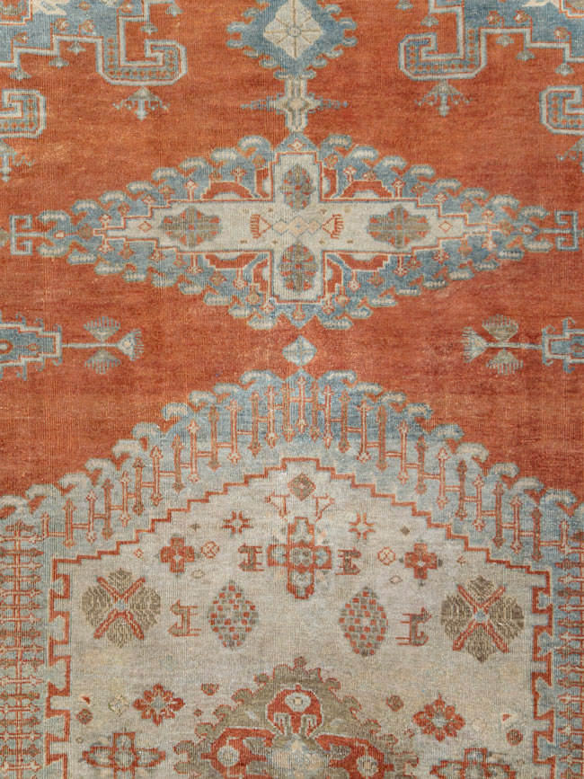 Vintage Persian Veece Room Size Carpet, No.29958 - Gss