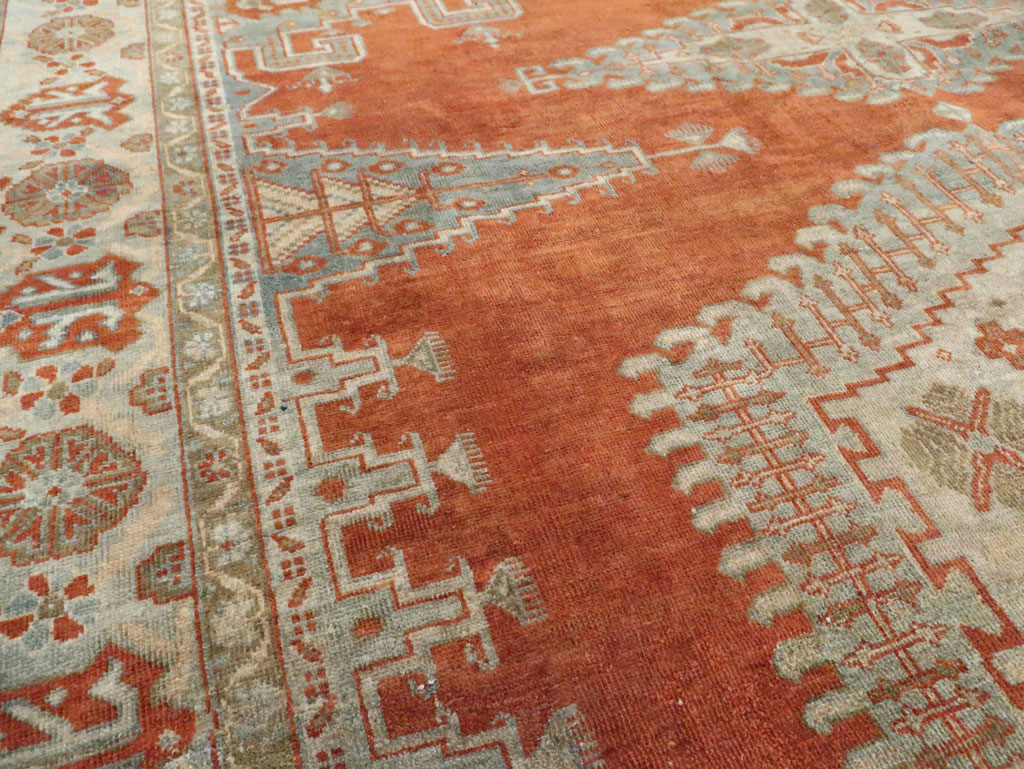 Vintage Persian Veece Room Size Carpet, No.29958 - Gss