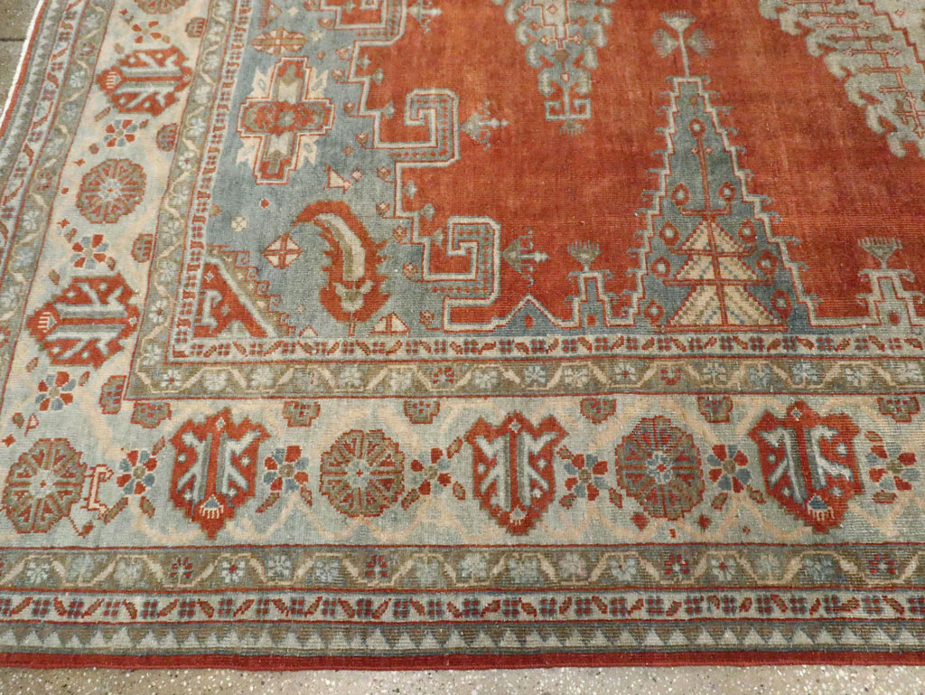 Vintage Persian Veece Room Size Carpet, No.29958 - Gss