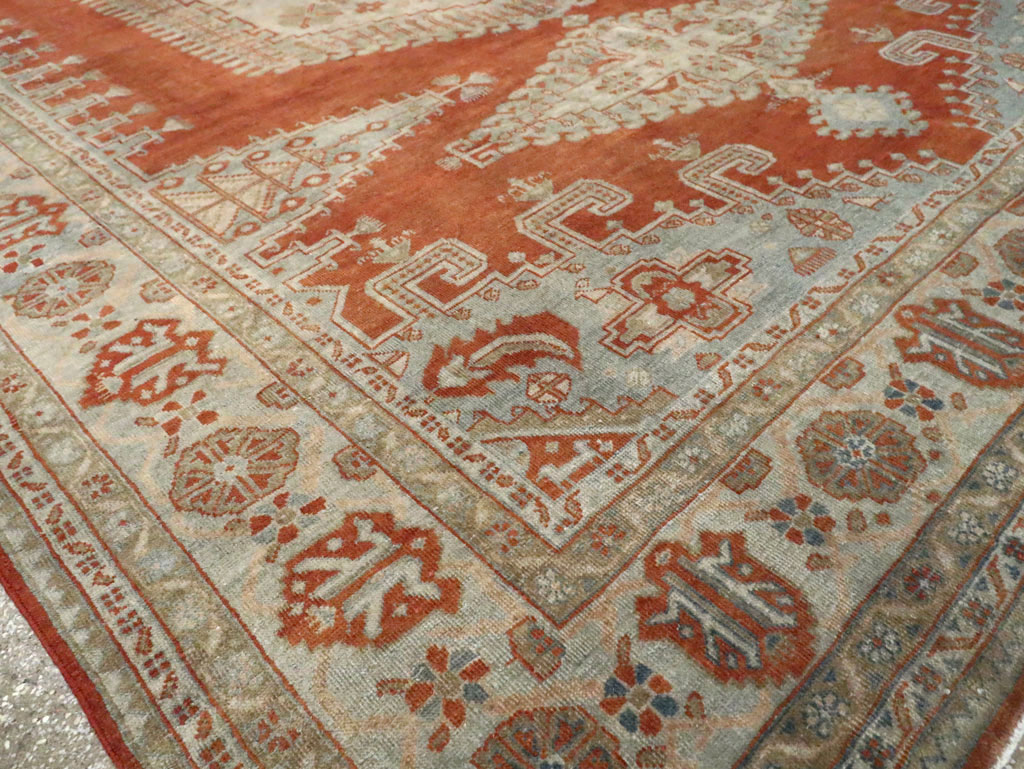 Vintage Persian Veece Room Size Carpet, No.29958 - Gss