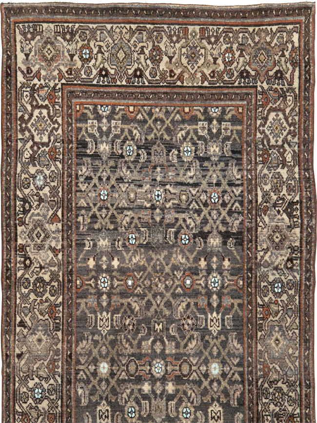 Antique Persian Malayer Runner, No.29961 - Gss