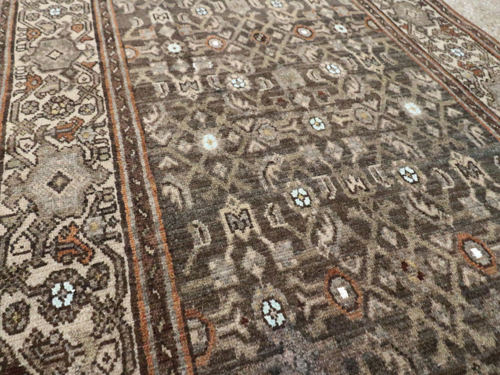 Antique Persian Malayer Runner, No.29961 - Gss