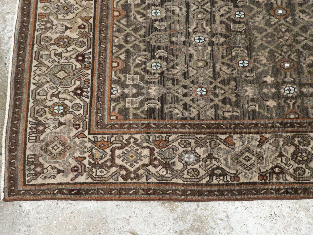 Antique Persian Malayer Runner, No.29961 - Gss