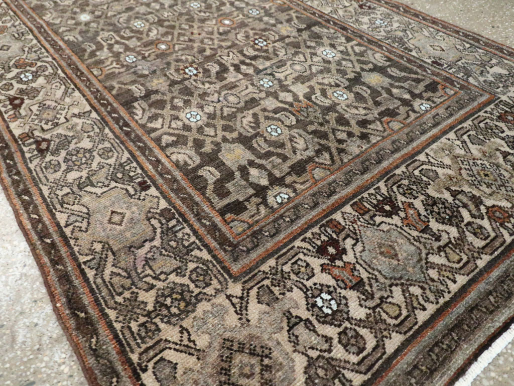 Antique Persian Malayer Runner, No.29961 - Gss